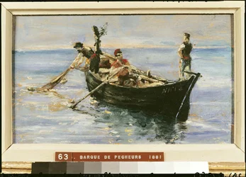 Barca da pesca, 1881
